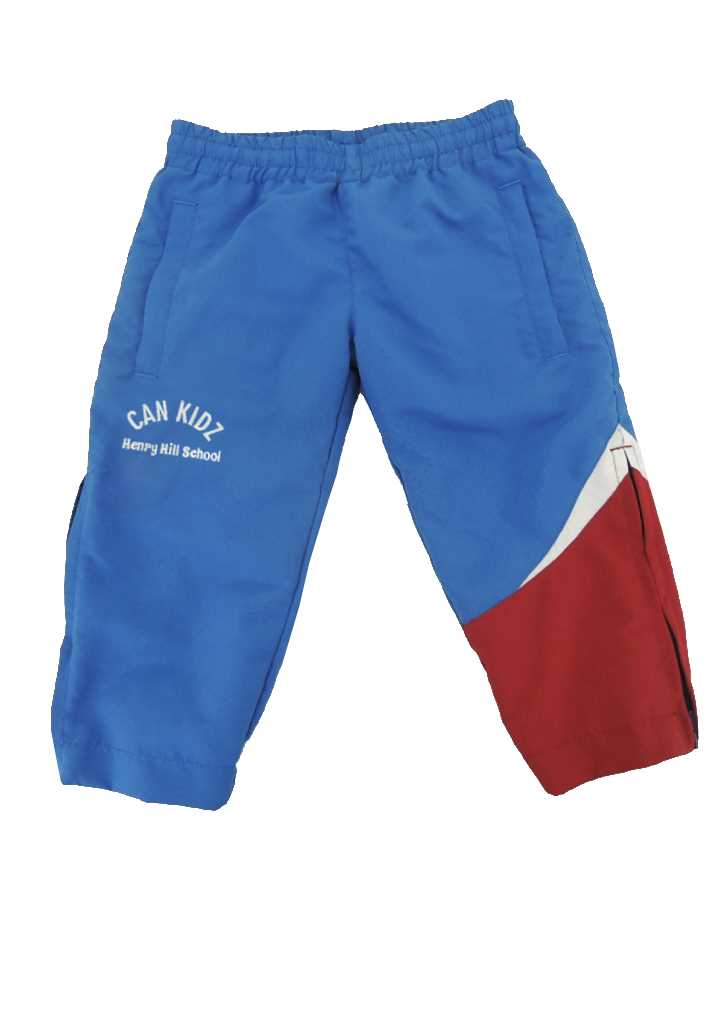 Henry Hill School Trackpant Royal/Maroon